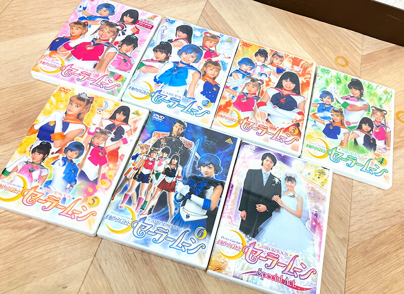 楽天市場】3R3762○美少女戦士セーラームーン DVD-BOX 初回限定版 実写