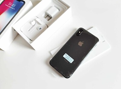 Apple iPhone X - 256 GB - Space Gray (Unlocked) for sale online | eBay