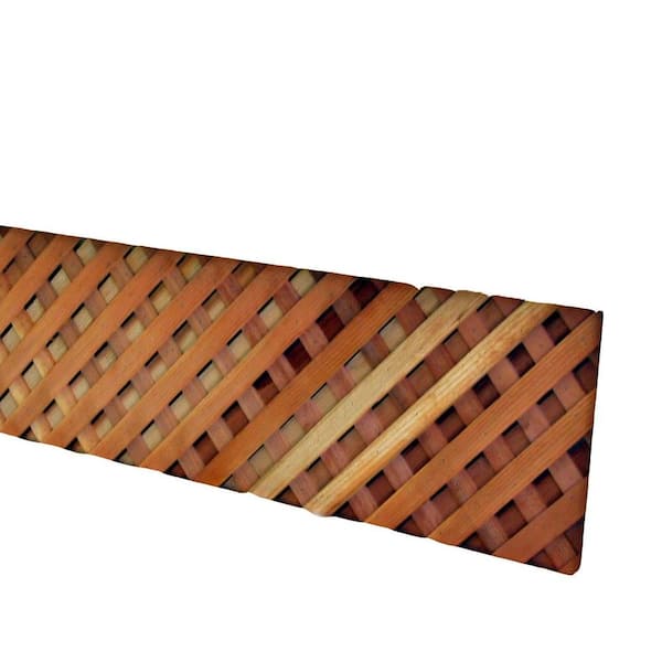 Mendocino Forest Products 0.63 in. x 12 in. x 8 ft. Redwood Select