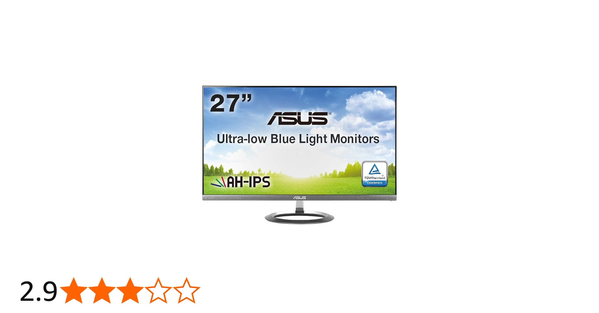 Amazon.co.jp: ASUS 27型WQHDディスプレイ ( AH-IPS / 広視野角178