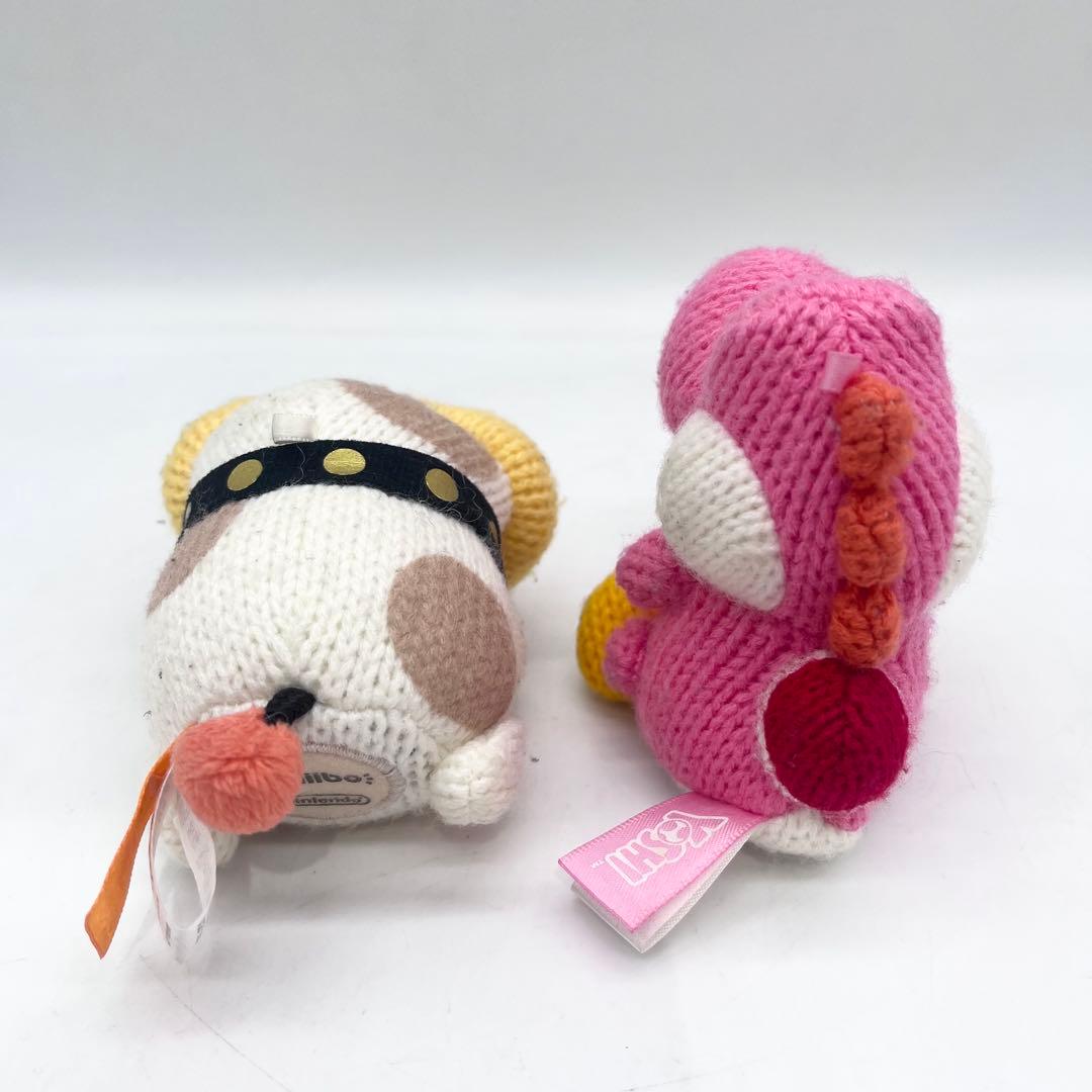 amiibo】あみぐるみ ポチ・ヨッシー ピンク ウールワールド アミーボ