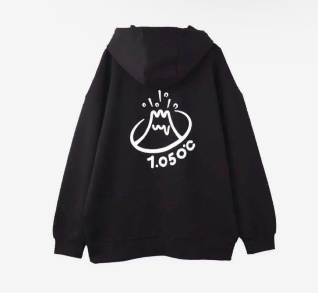 滝沢秀明 デザイン 1.050℃ 限定パーカー 黒Sサイズ 滝沢秀明 デザイン 1.050℃ 限定パーカー 黒Sサイズ 1.050℃ 限定