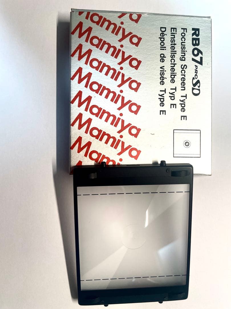 【希少品】 マミヤ Mamiya RB67フォーカシングスクリーン Type E 希少品 マミヤ Mamiya RB67フォーカシングスクリーン Type E