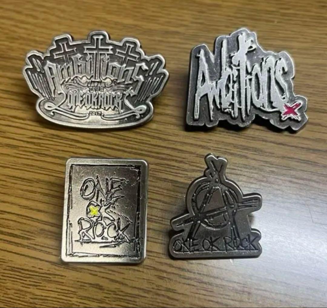 【新品】ONE OK ROCK 2017 ピンズ ピンバッジ 2個セット 2026年最新】ワンオクピンズバッチの人気アイテム - メルカリ