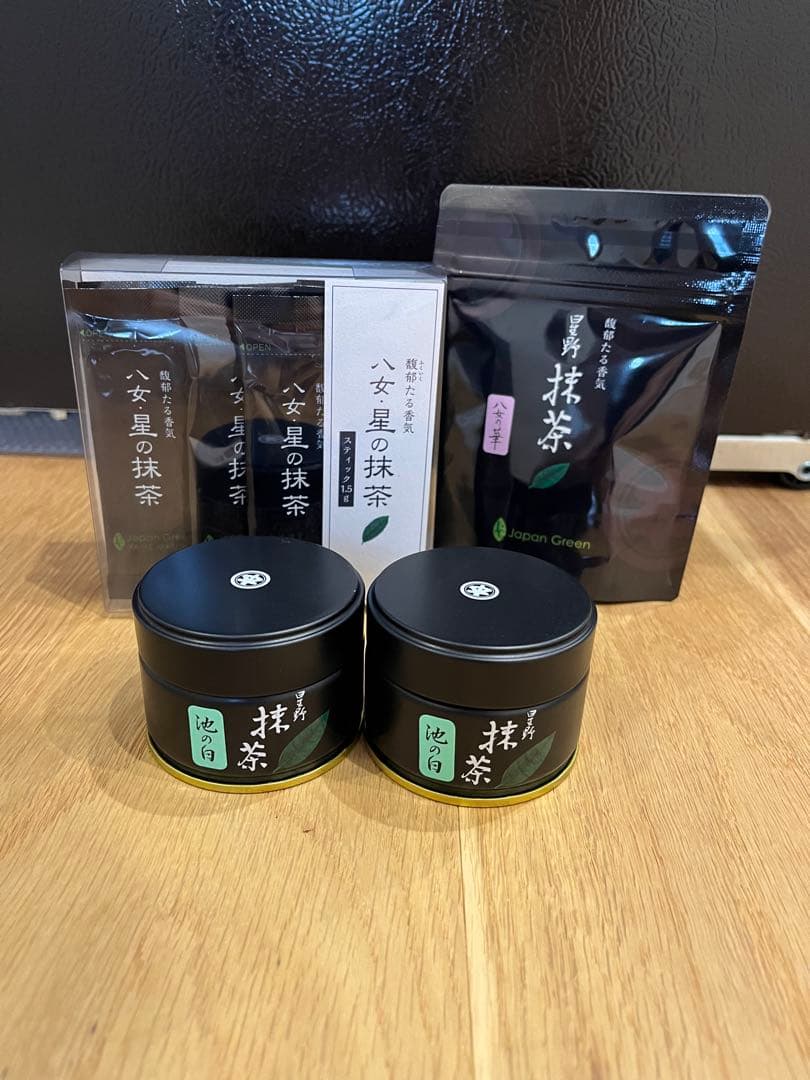 星野製茶園　八女産 抹茶 セット スティック 池の白　八女の華 星野園 八女抹茶 星野抹茶 八女茶 星野製茶園謹製 - お茶の星野園
