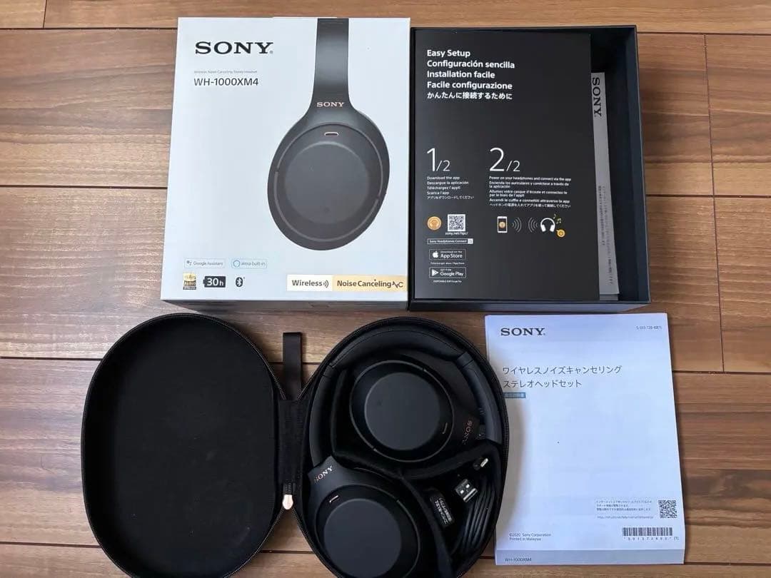 美品SONY WH-1000XM4 ワイヤレスヘッドホン SONY WH-1000XM4 (WM) [サイレントホワイト] 価格比較 - 価格.com